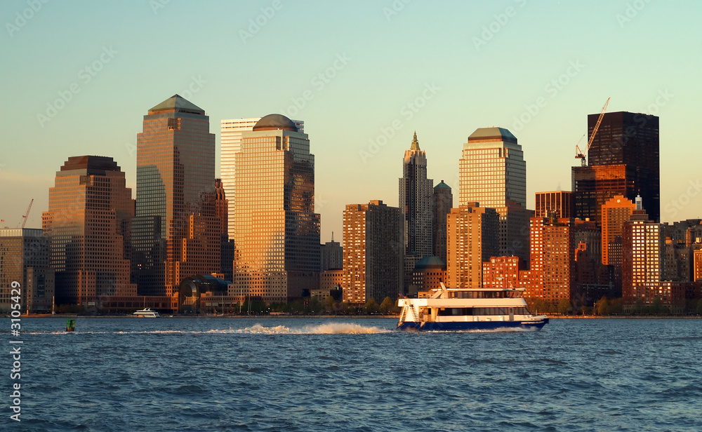 Fototapeta premium lower manhattan skyline