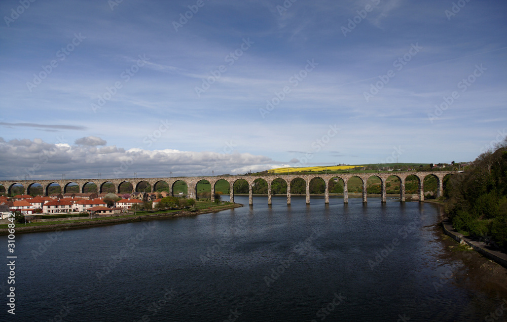 Obraz premium berwick railway bridge
