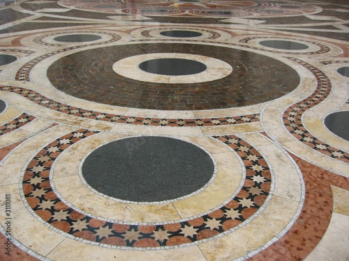 mosaic pavement