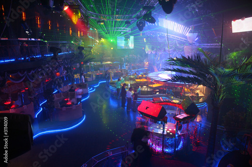 night club interior