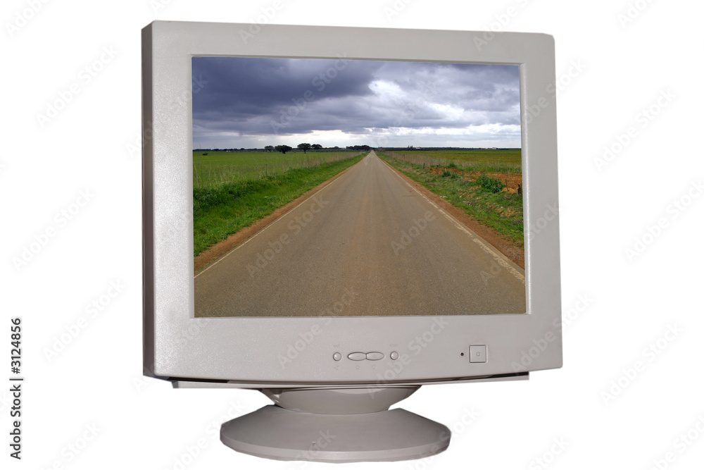 Fototapeta premium pc monitor
