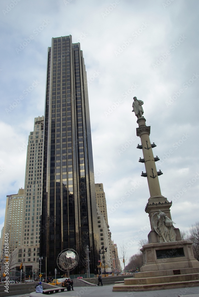 Obraz premium columbus circle