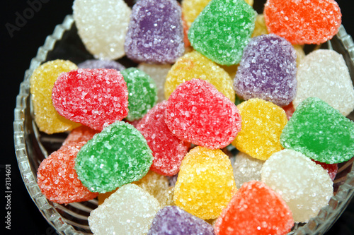 bowl of gumdrops