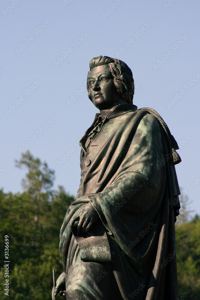 Fototapeta premium denkmal für wolfgang amadeus mozart