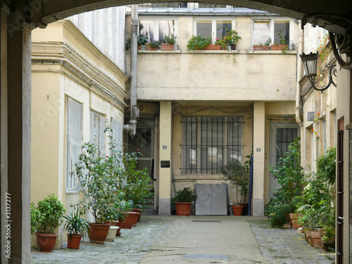 Photography cour intérieure paris x