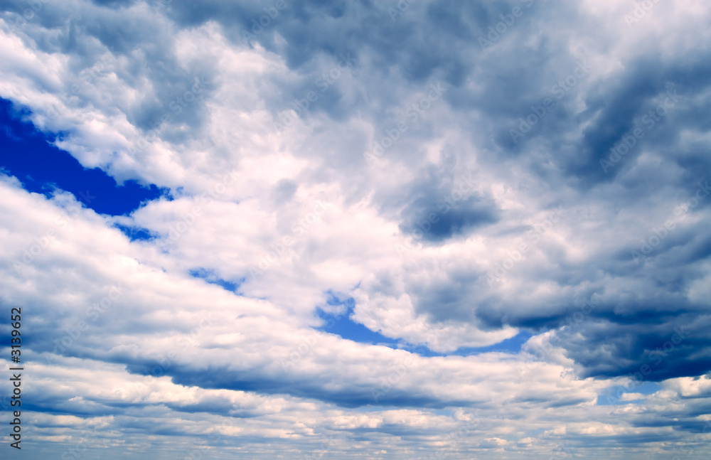 Obraz premium the beautiful clouds.