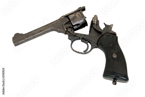 old revolver photo