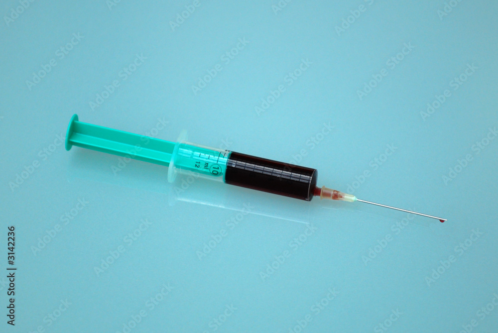 Fototapeta premium blood sample