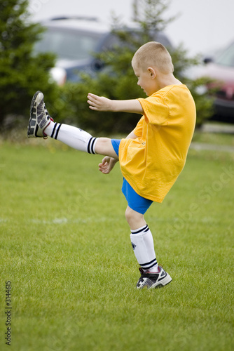 soccer kick