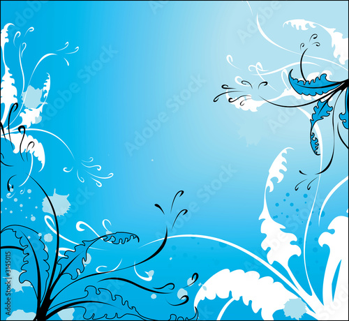 abstract floral background