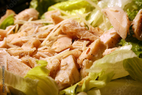 greek Caesar chicken salad