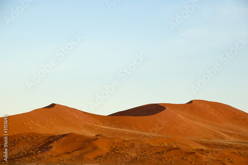 red namib dunes