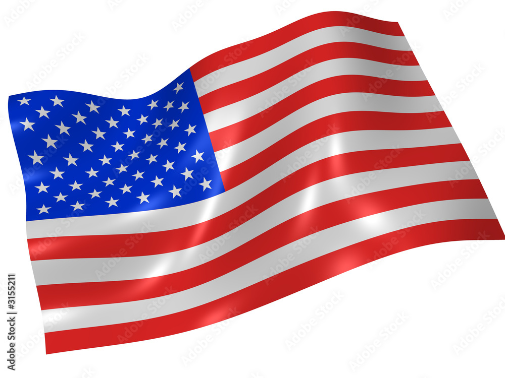 Obraz premium american flag
