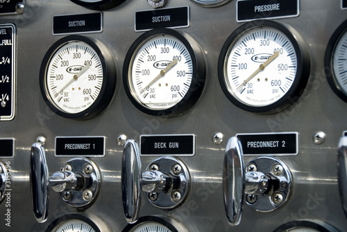 fire truck gauges