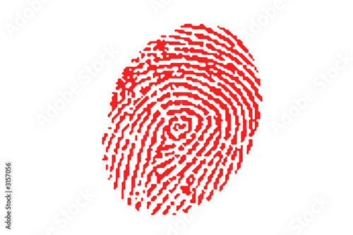 finger abdruck