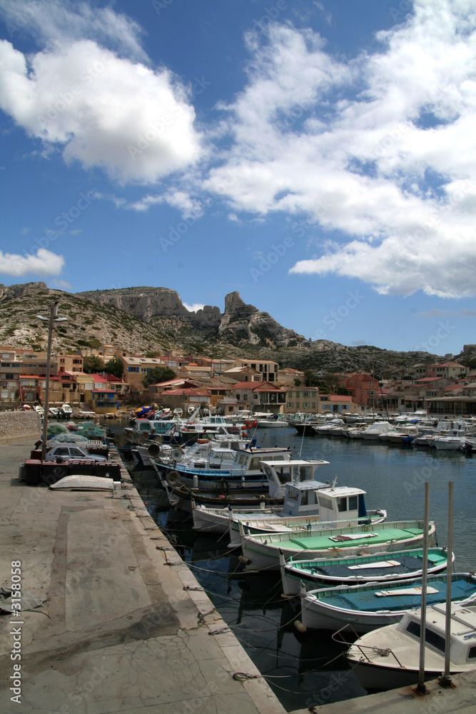 Fototapeta premium port des goudes