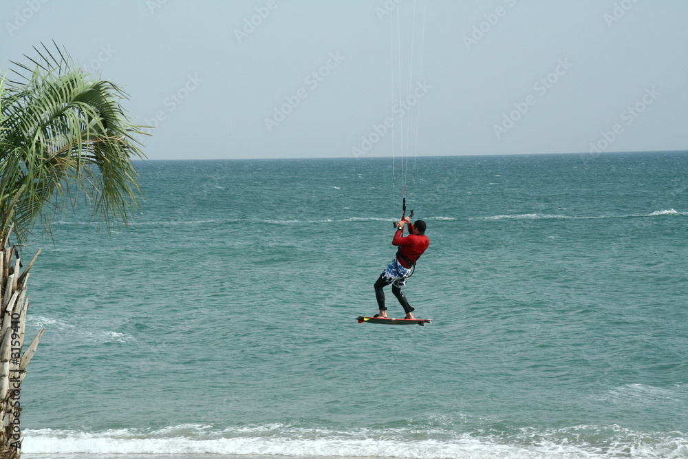 kite surfeur