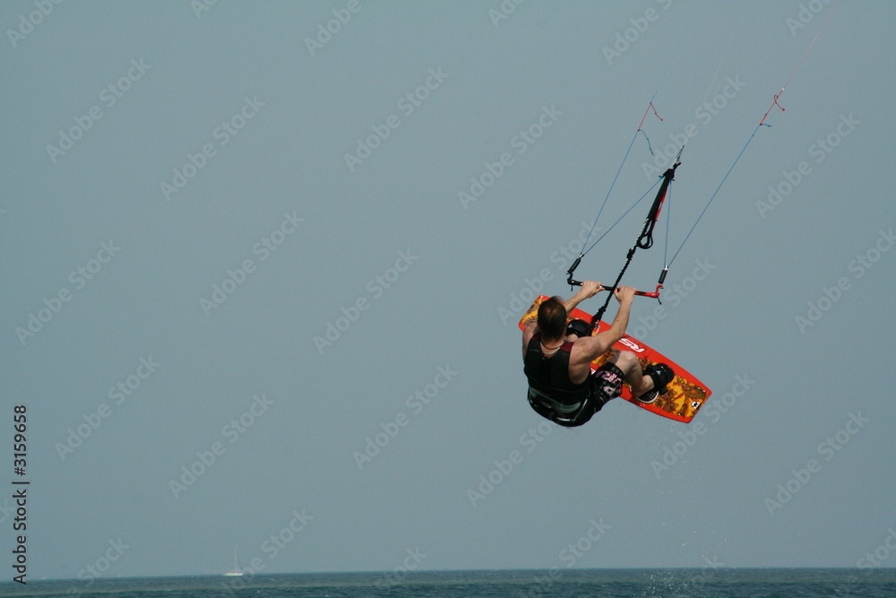 Fototapeta premium kite surfeur