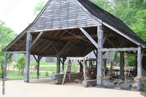 colonial toolshed