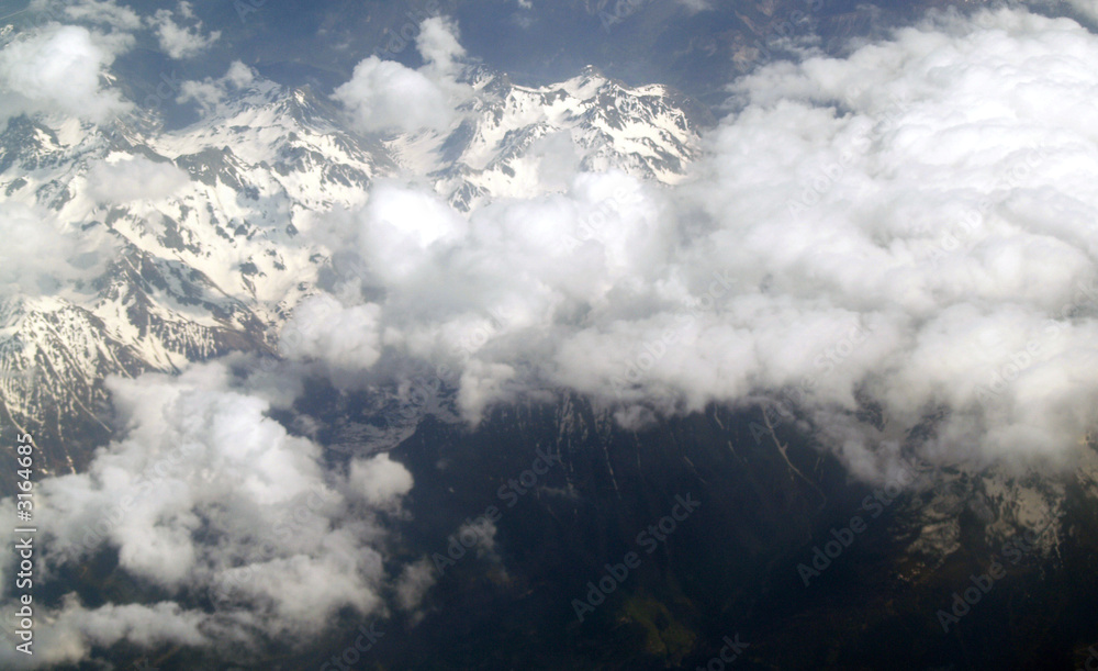 alpes vue aérienne