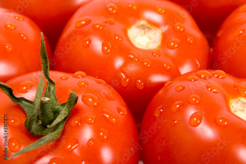 texture from red a tomato