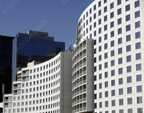 Photography urban building facade