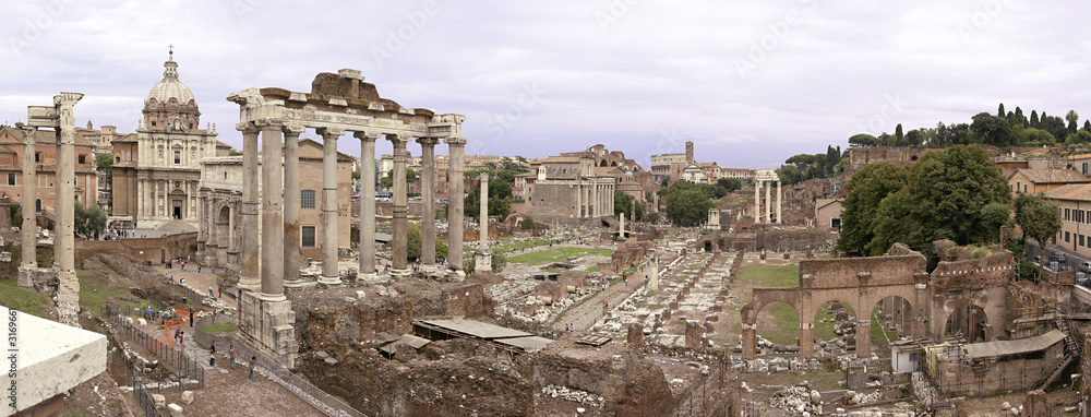 Obraz premium rom - forum romanum