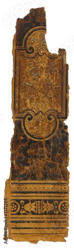 old damaged book cover, vintage background
