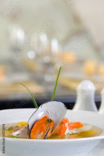 mussel soup