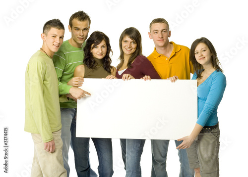 teenagers with board photo