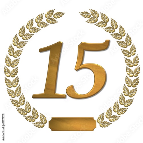 lorbeerkranz 15 jahre