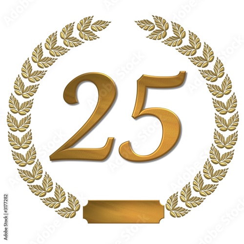lorbeerkranz 25 jahre