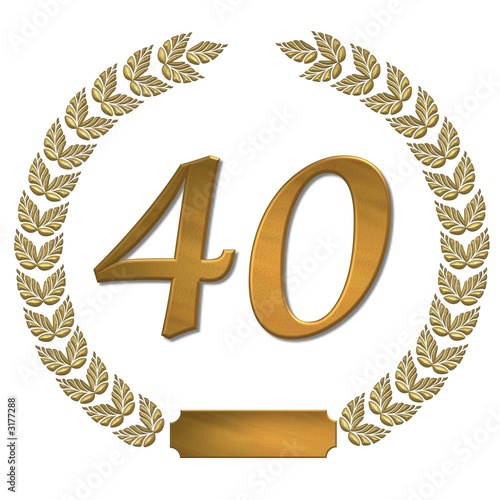 lorbeerkranz 40 jahre
