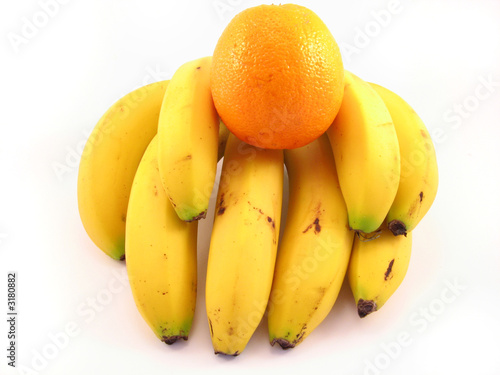 bananas and orange.