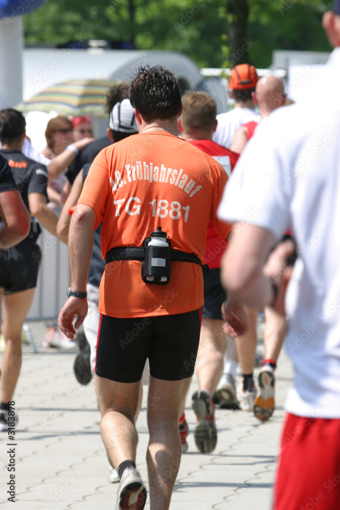 Fototapeta premium city marathon düsseldorf