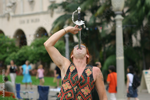 sword swallower
