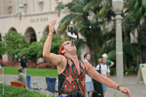 street entertainer