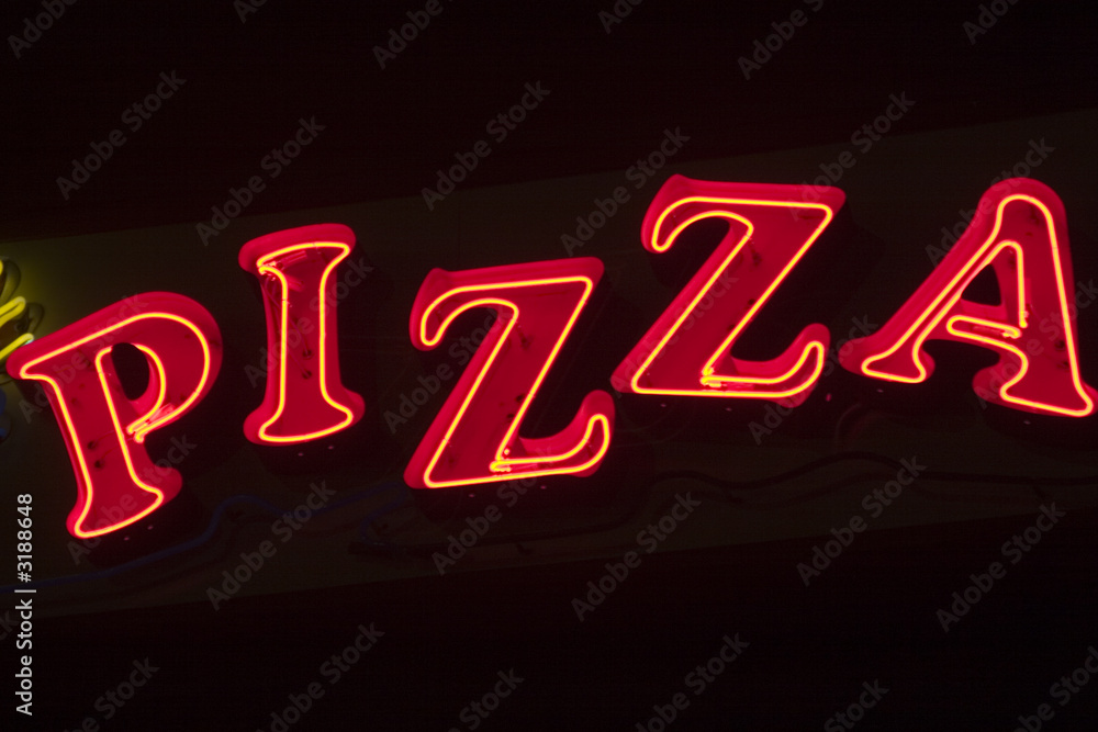 neon pizza sign neon pizza sign