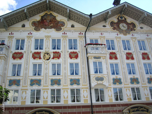 house in bad toelz in germany photo