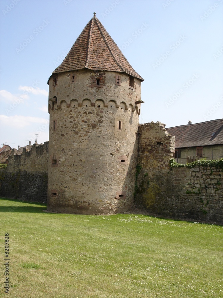tour médiévale à bergheim