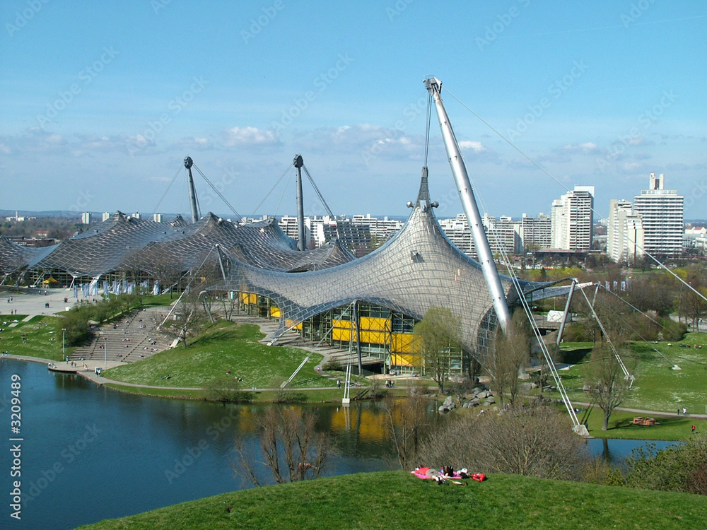 Fototapeta premium olympia stadium in münchen