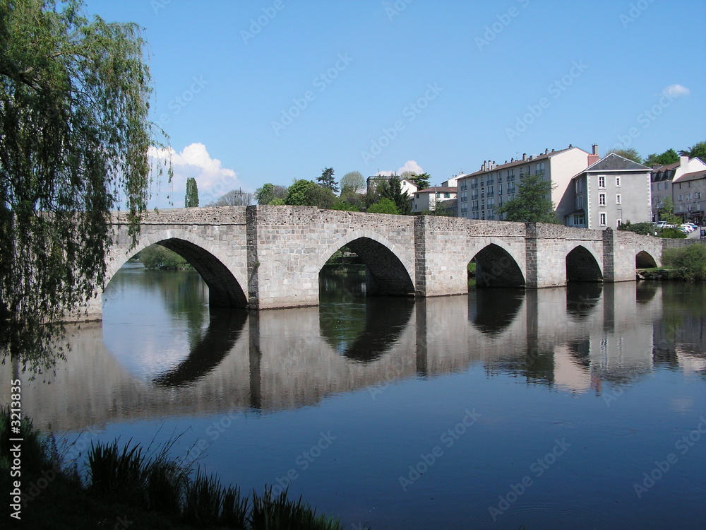 Fototapeta premium pont saint-etienne