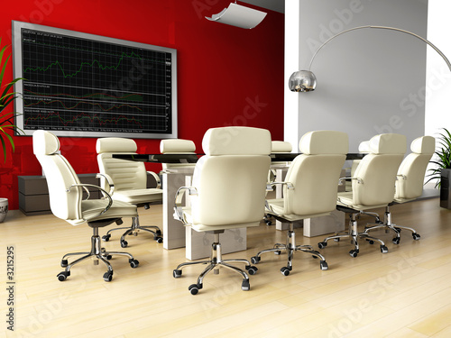Fototapeta Naklejka Na Ścianę i Meble -  room of negotiation in office