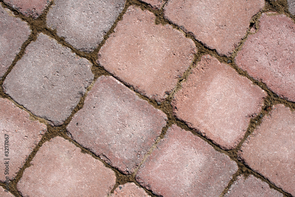 Obraz premium diagonal stone tile pattern