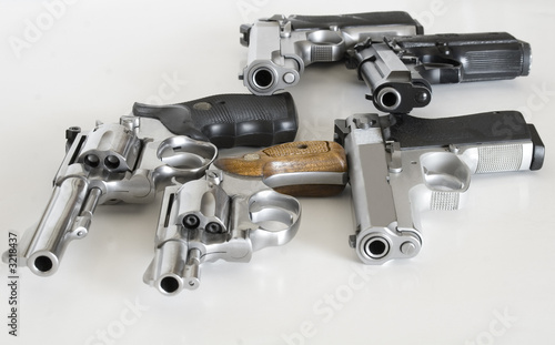 guns on their sides