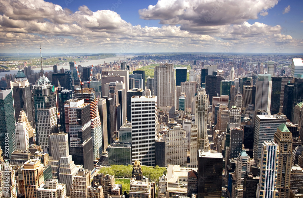 Fototapeta premium uptown manhattan