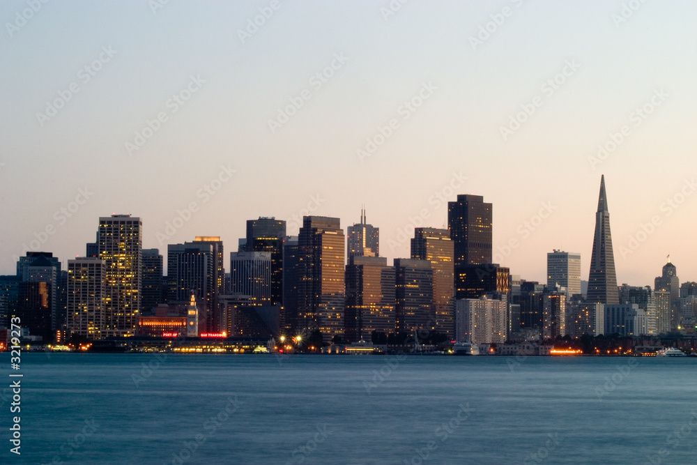 Obraz premium san francisco skyline