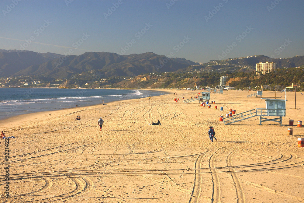Obraz premium santa monica beach