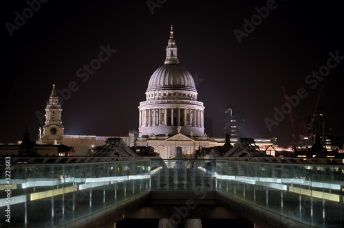 millennium bridge - st paul's cathedral