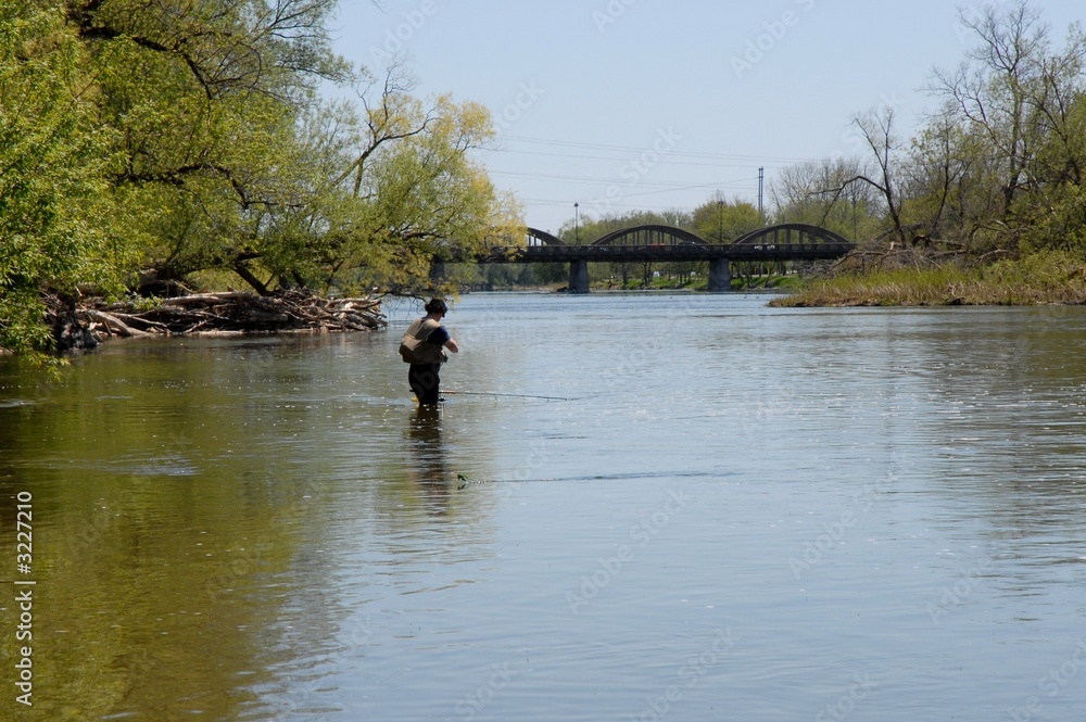 fliegenfischer am grand river